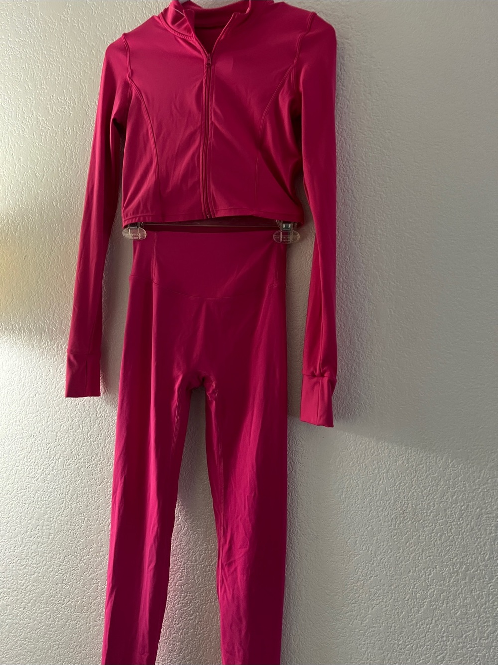 lululemon athletica Hot Pink High-Rise Leggings Set
